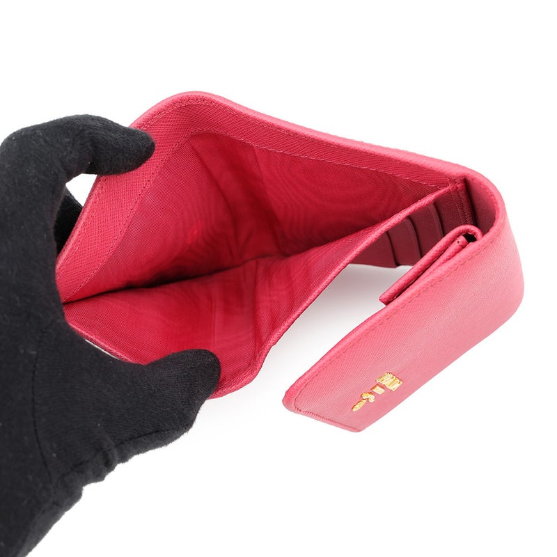プラダ 三つ折り財布 コンパクト財布 1MH176 PRADA 財布 コンパクトウォレット