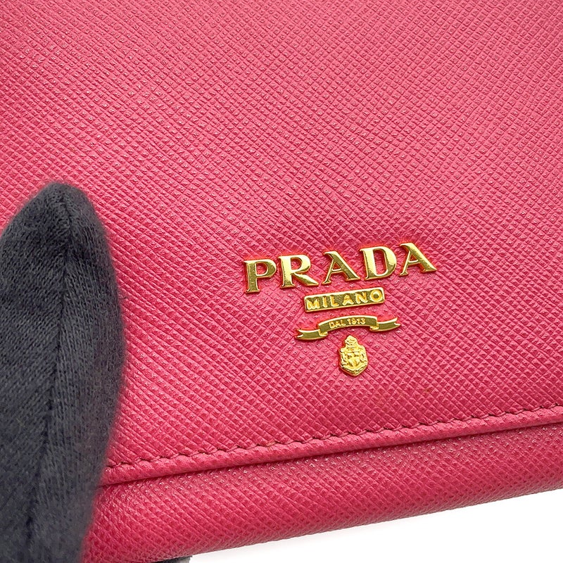 プラダ 三つ折り財布 コンパクト財布 1MH176 PRADA 財布 コンパクトウォレット