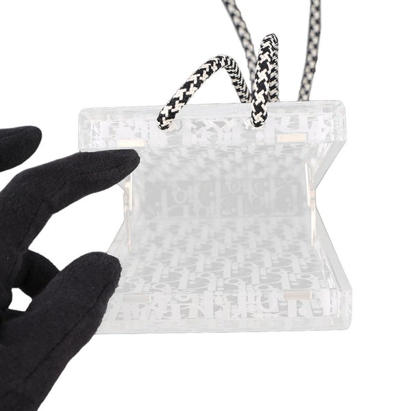 クリスチャン・ディオール ショルダーバッグ ロゴ アクリル Christian Dior バッグ