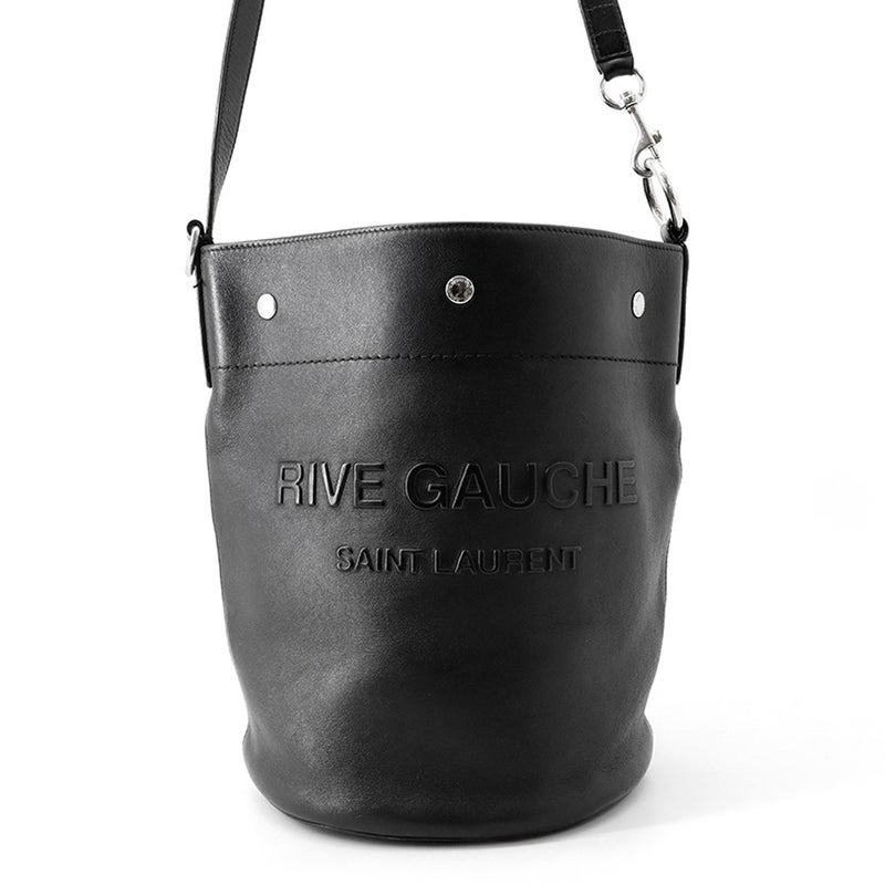 サンローランパリ ショルダーバッグ リヴ・ゴーシュ バケットバッグ 683559 SAINT LAURENT PARIS 黒