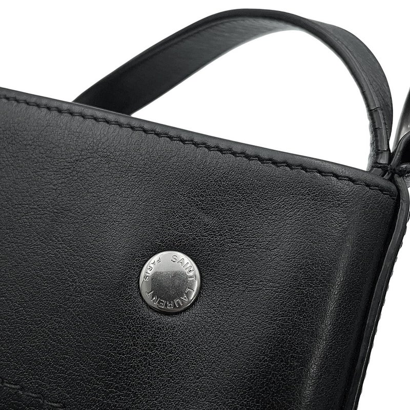 サンローランパリ ショルダーバッグ リヴ・ゴーシュ バケットバッグ 683559 SAINT LAURENT PARIS 黒
