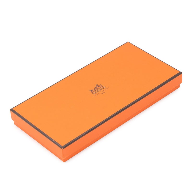 エルメス 長財布 アザップロング シルクイン ゴールド/シルバー金具 エプソン □R刻印 HERMES 財布