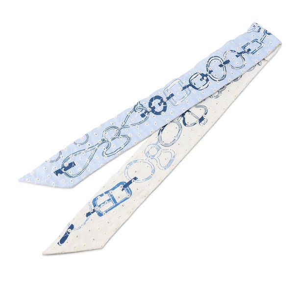 エルメス スカーフ ツイリー ド・レ・ブックル・ブロデリー・アングレーズDo Re Boucles Broderie Anglaise 2023春夏