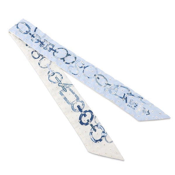 エルメス スカーフ ツイリー ド・レ・ブックル・ブロデリー・アングレーズDo Re Boucles Broderie Anglaise 2023春夏
