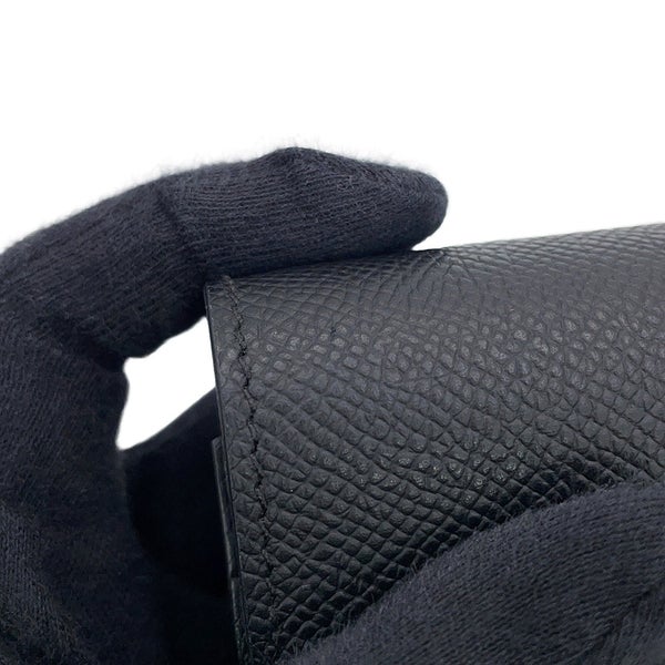 エルメス 長財布 コンスタンス トゥーゴー ロング ブラック/シルバー金具 エプソン G刻印 HERMES 黒