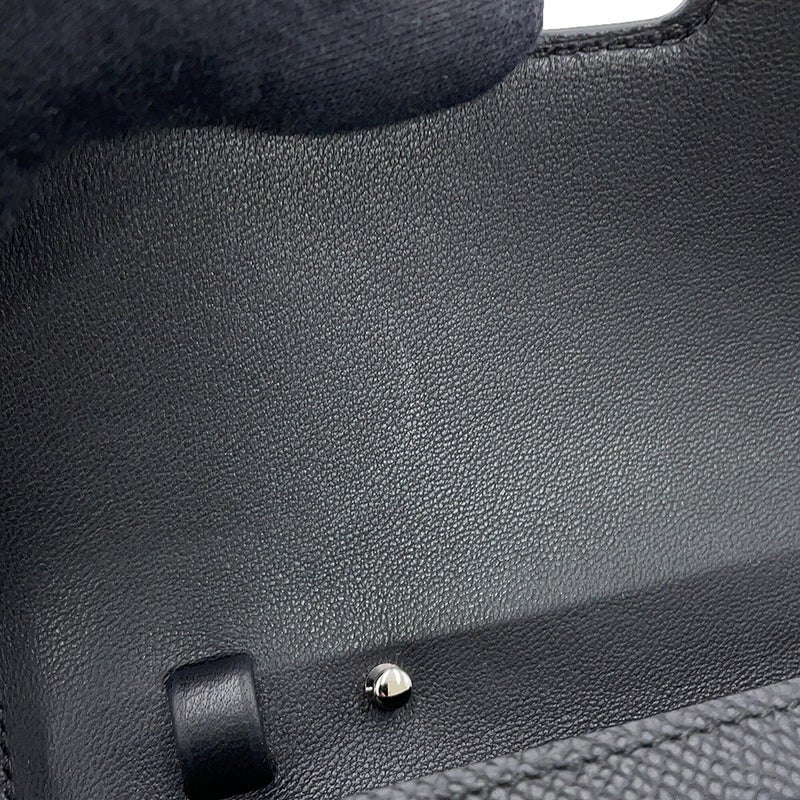 エルメス 長財布 コンスタンス トゥーゴー ロング ブラック/シルバー金具 エプソン G刻印 HERMES 黒
