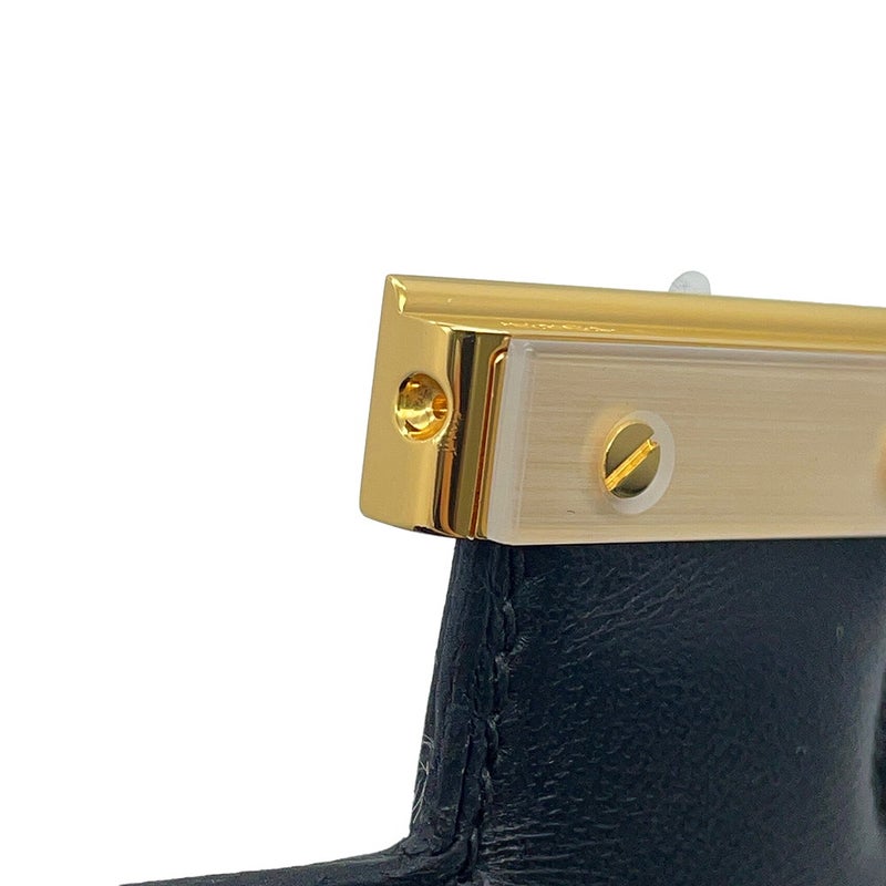 エルメス ショルダーバッグ ミニ コンスタンス3 ミロワール ブラック/ゴールド金具 エプソン G刻印 HERMES 黒