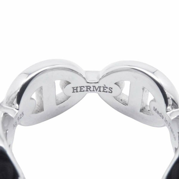 エルメス リング シェーヌダンクル アンシェネPM SV925シルバー リングサイズ48 HERMES 指輪 ジュエリー