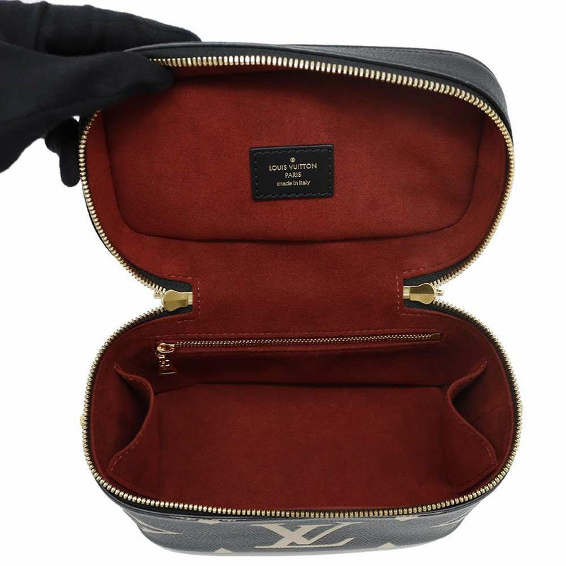 ルイヴィトン ショルダーバッグ モノグラム・アンプラント ヴァニティPM M45780 バニティバッグ 黒 ブラック