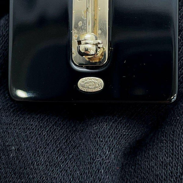 シャネル ブローチ No5 香水モチーフ プラスチック 17 A CHANEL アクセサリー 黒