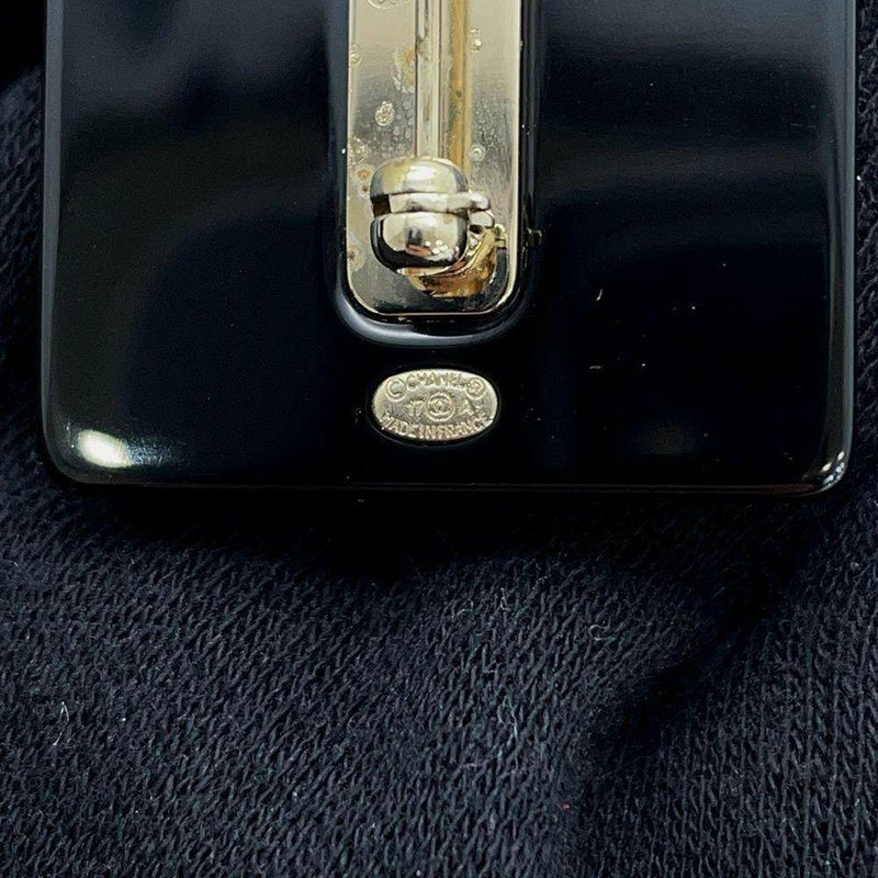 シャネル ブローチ No5 香水モチーフ プラスチック 17 A CHANEL アクセサリー 黒