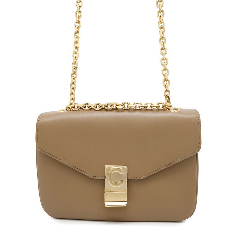 セリーヌ チェーンショルダーバッグ Cミディアム カーフレザー 187253 CELINE バッグ