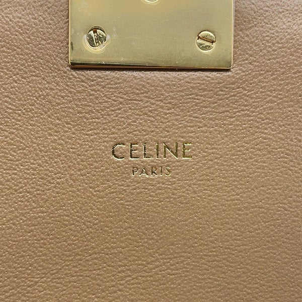 セリーヌ チェーンショルダーバッグ Cミディアム カーフレザー 187253 CELINE バッグ