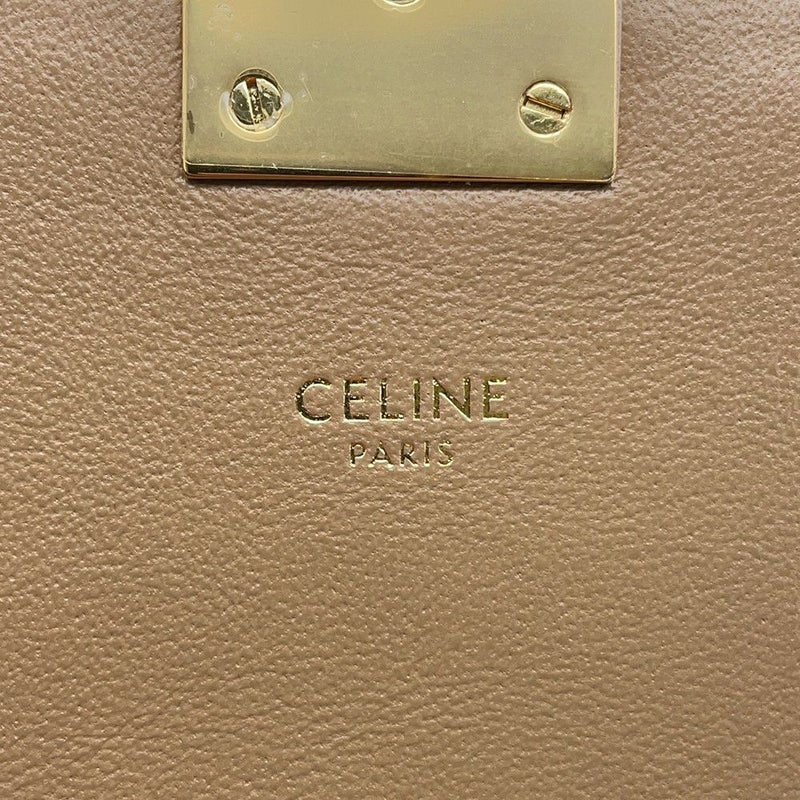 セリーヌ チェーンショルダーバッグ Cミディアム カーフレザー 187253 CELINE バッグ