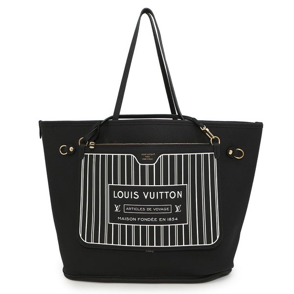 ルイヴィトン トートバッグ モノグラム ネヴァーフル・インサイドアウトMM M11946 リバーシブル ヴィトン ノワール