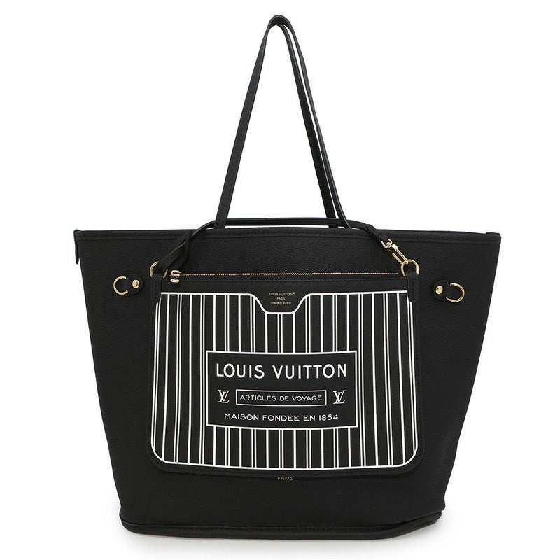 ルイヴィトン トートバッグ モノグラム ネヴァーフル・インサイドアウトMM M11946 リバーシブル ヴィトン ノワール