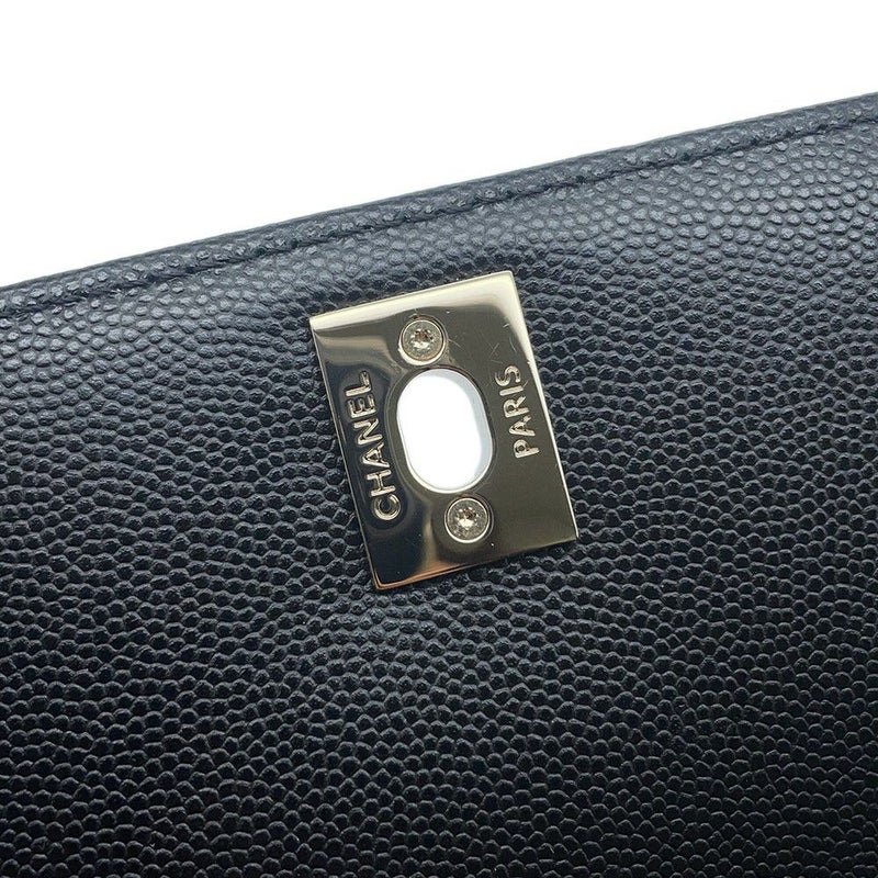 シャネル ハンドバッグ マトラッセ ココマーク ココハンドル XS キャビアスキン A92990 CHANEL 2wayショルダーバッグ 黒