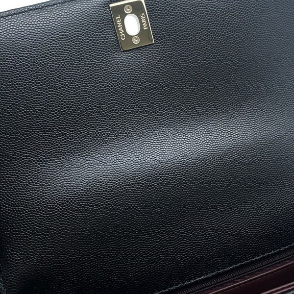 シャネル ハンドバッグ マトラッセ ココマーク ココハンドル XS キャビアスキン A92990 CHANEL 2wayショルダーバッグ 黒