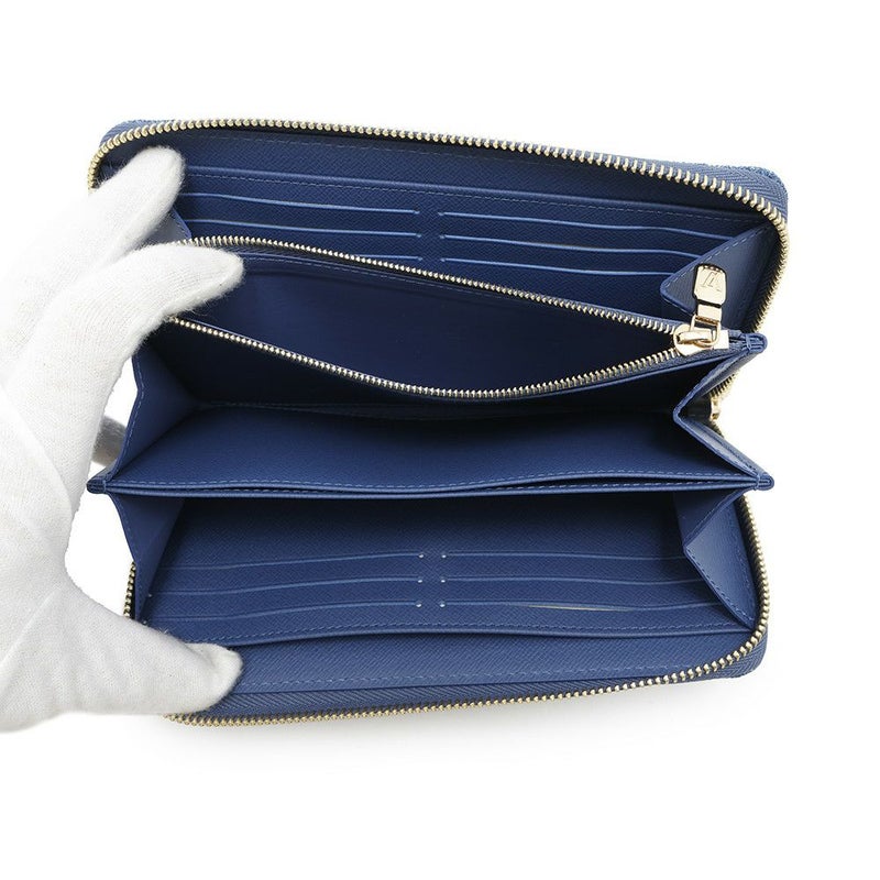 ルイヴィトン 長財布 モノグラム・チェリー デニム LV × TM ジッピー・ウォレット M23161 村上隆コラボ