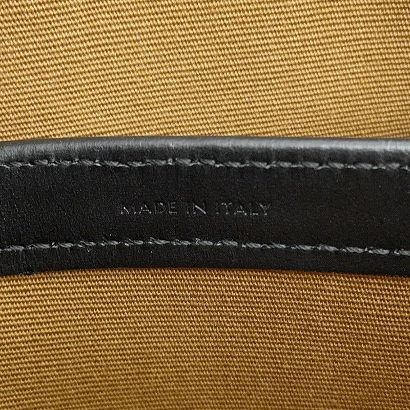 セリーヌ ショルダーバッグ トリオンフ ホリゾンタル ミディアム メッセンジャーバッグ PVC/レザー 194502CIM.38NO CELINE 黒