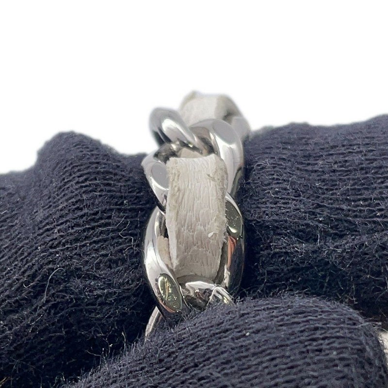 シャネル チェーンウォレット マトラッセ ココマーク ツイード レザー CHANEL 財布 白