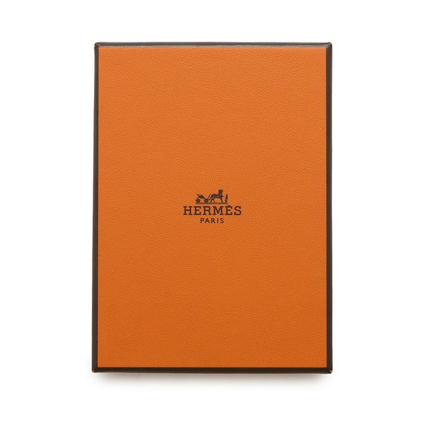 エルメス カードケース MagSafe エマン Do You Copy？ ブルーネイビー/マルチカラー スイフト/フェルト W刻印 マグセーフ