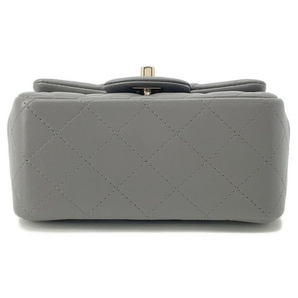 シャネル チェーンショルダーバッグ マトラッセ ココマーク ラムスキン ミニマトラッセ A35200 CHANEL シングルチェーン