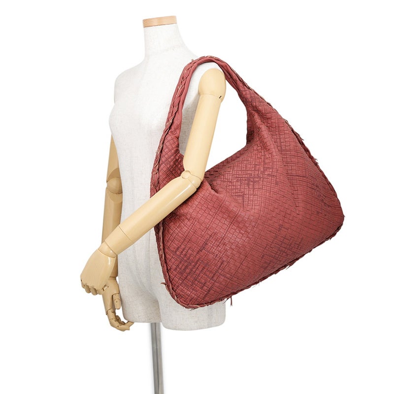 ボッテガヴェネタ ショルダーバッグ イントレチャート ホーボー レザー BOTTEGA VENETA バッグ