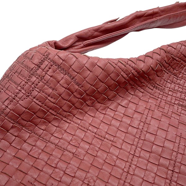 ボッテガヴェネタ ショルダーバッグ イントレチャート ホーボー レザー BOTTEGA VENETA バッグ