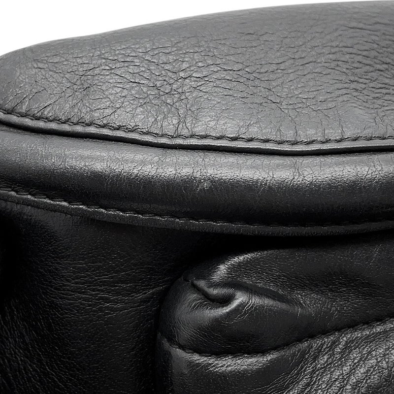 バレンシアガ ボディバッグ エブリデイ ウエストバッグ XS レザー 579617 BALENCIAGA 黒