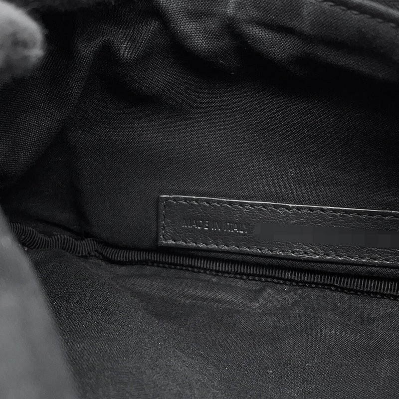 バレンシアガ ボディバッグ エブリデイ ウエストバッグ XS レザー 579617 BALENCIAGA 黒