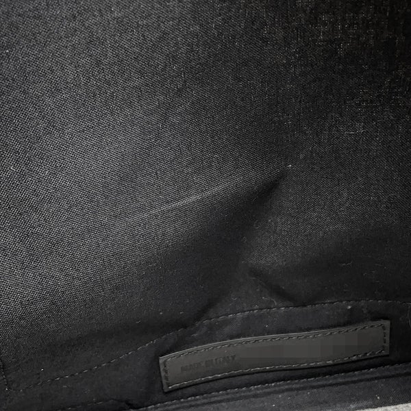 バレンシアガ トートバッグ ネイビーカバス S ポーチ付 339933 BALENCIAGA 白 黒
