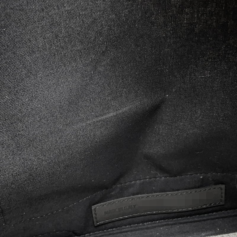 バレンシアガ トートバッグ ネイビーカバス S ポーチ付 339933 BALENCIAGA 白 黒