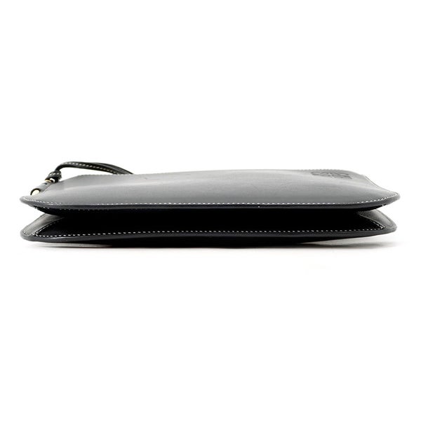 ロエベ ショルダーバッグ ゲート ダブルジップ ポーチ 113.54.Z43 LOEWE バッグ 黒