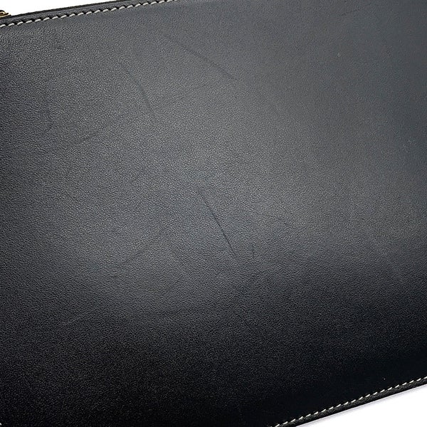 ロエベ ショルダーバッグ ゲート ダブルジップ ポーチ 113.54.Z43 LOEWE バッグ 黒