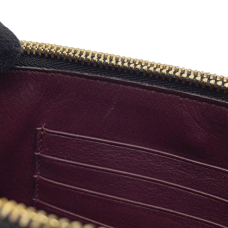 ロエベ ショルダーバッグ ゲート ダブルジップ ポーチ 113.54.Z43 LOEWE バッグ 黒