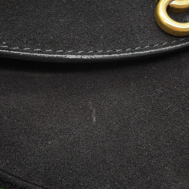 バレンシアガ ハンドバッグ オペラ スカーフ スエード 570030 BALENCIAGA BAG クラッチ 黒