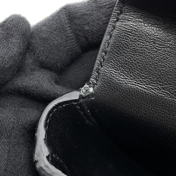 バレンシアガ ハンドバッグ オペラ スカーフ スエード 570030 BALENCIAGA BAG クラッチ 黒