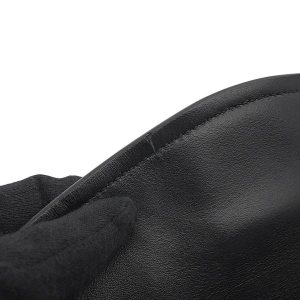 プラダ ショルダーバッグ Re-Nylon ナイロン ブラッシュドレザー 1BD295 PRADA 黒