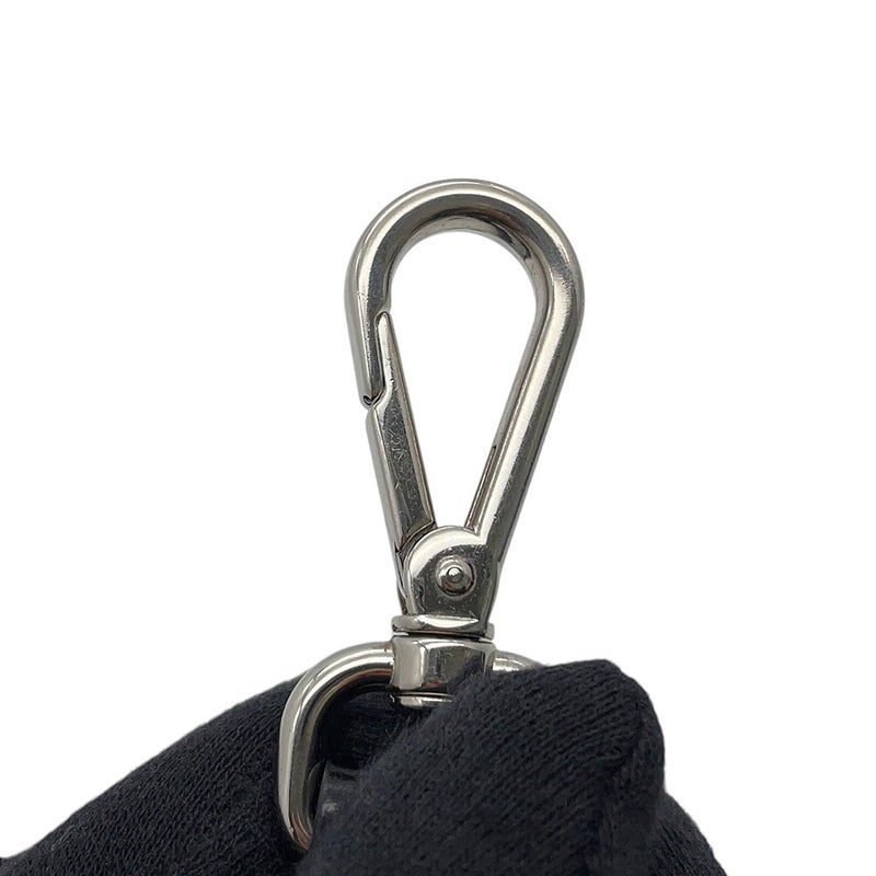 プラダ ショルダーバッグ Re-Nylon ナイロン ブラッシュドレザー 1BD295 PRADA 黒