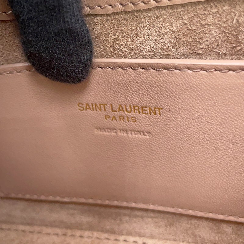サンローランパリ ハンドバッグ LE 5 A 7 ミニ ホーボー カーフレザー 710318 SAINT LAURENT PARIS
