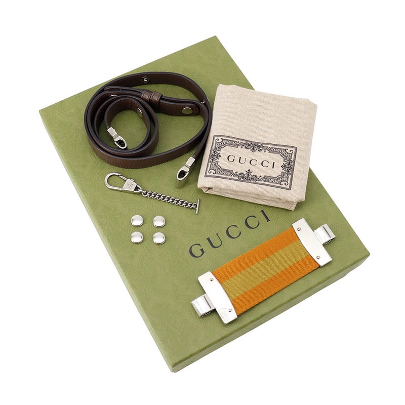 グッチ ハンドバッグ マイクロGG アタッシェ ミニ レザー 718512 GUCCI 2way