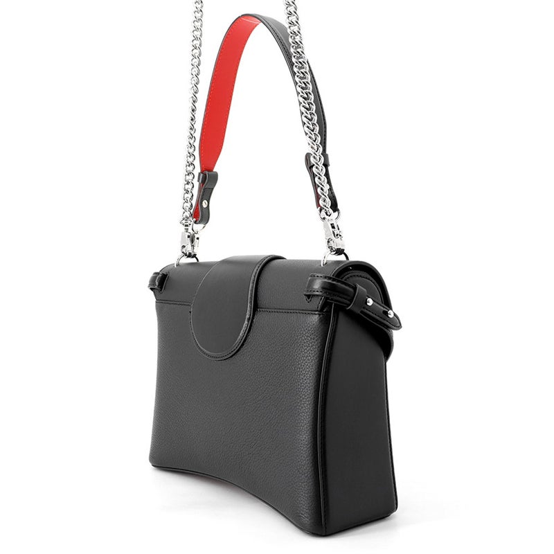 クリスチャン・ルブタン ハンドバッグ ルビルゥ ミディアム レザー 1185086 Christian Louboutin 黒 2way