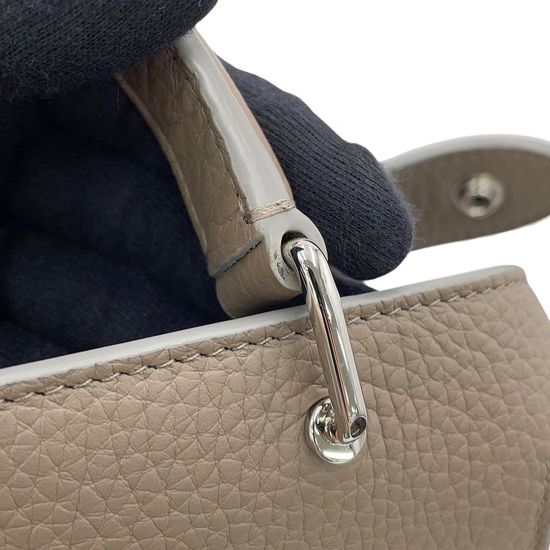 ミチノパリ ハンドバッグ ルテス ミニ トリヨンレザー B105 michino PARIS 2way