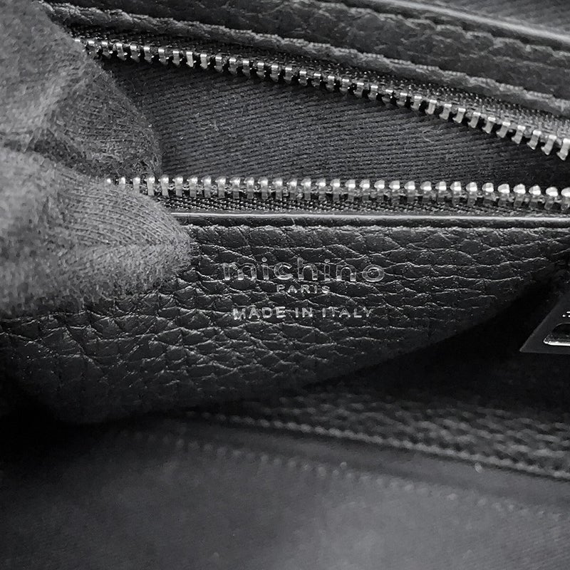 ミチノパリ ハンドバッグ ルテス ミニ トリヨンレザー B105 michino PARIS 2way