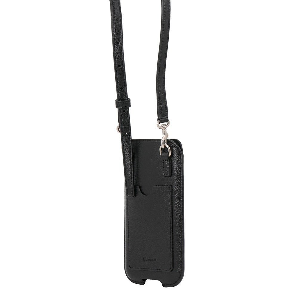 バレンシアガ フォンホルダー レザー 718495 BALENCIAGA スマホポーチ