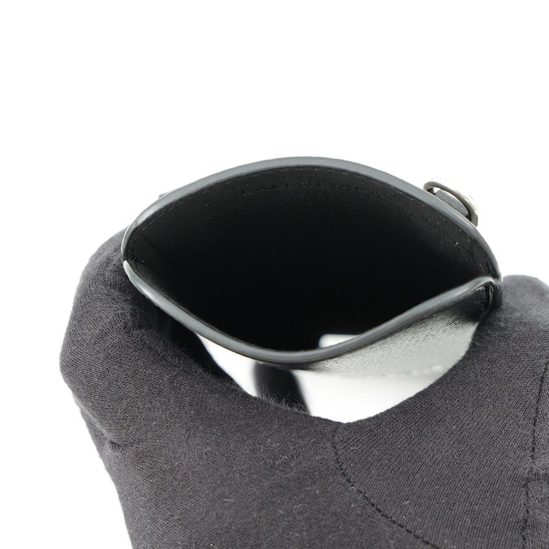 バレンシアガ フォンホルダー レザー 718495 BALENCIAGA スマホポーチ 黒