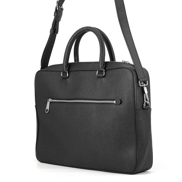 バーバリー ビジネスバッグ エインズワース 2WAYブリーフケース カーフグレインレザー 8014265 BURBERRY 黒 メンズ