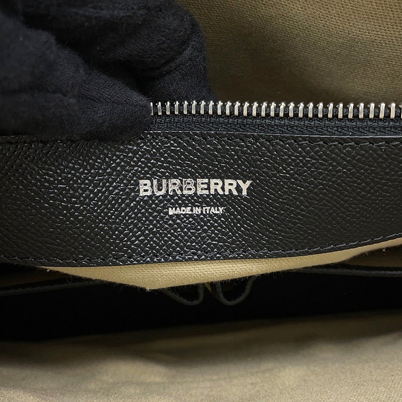 バーバリー ビジネスバッグ エインズワース 2WAYブリーフケース カーフグレインレザー 8014265 BURBERRY 黒 メンズ