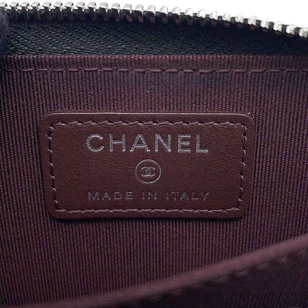 シャネル コインケース マトラッセ ココマーク キャビアスキン AP0216 CHANEL 財布 黒